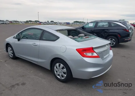 2012 Honda Civic Lx from USA, damaged, VIN 2HGFG3B57CH518835